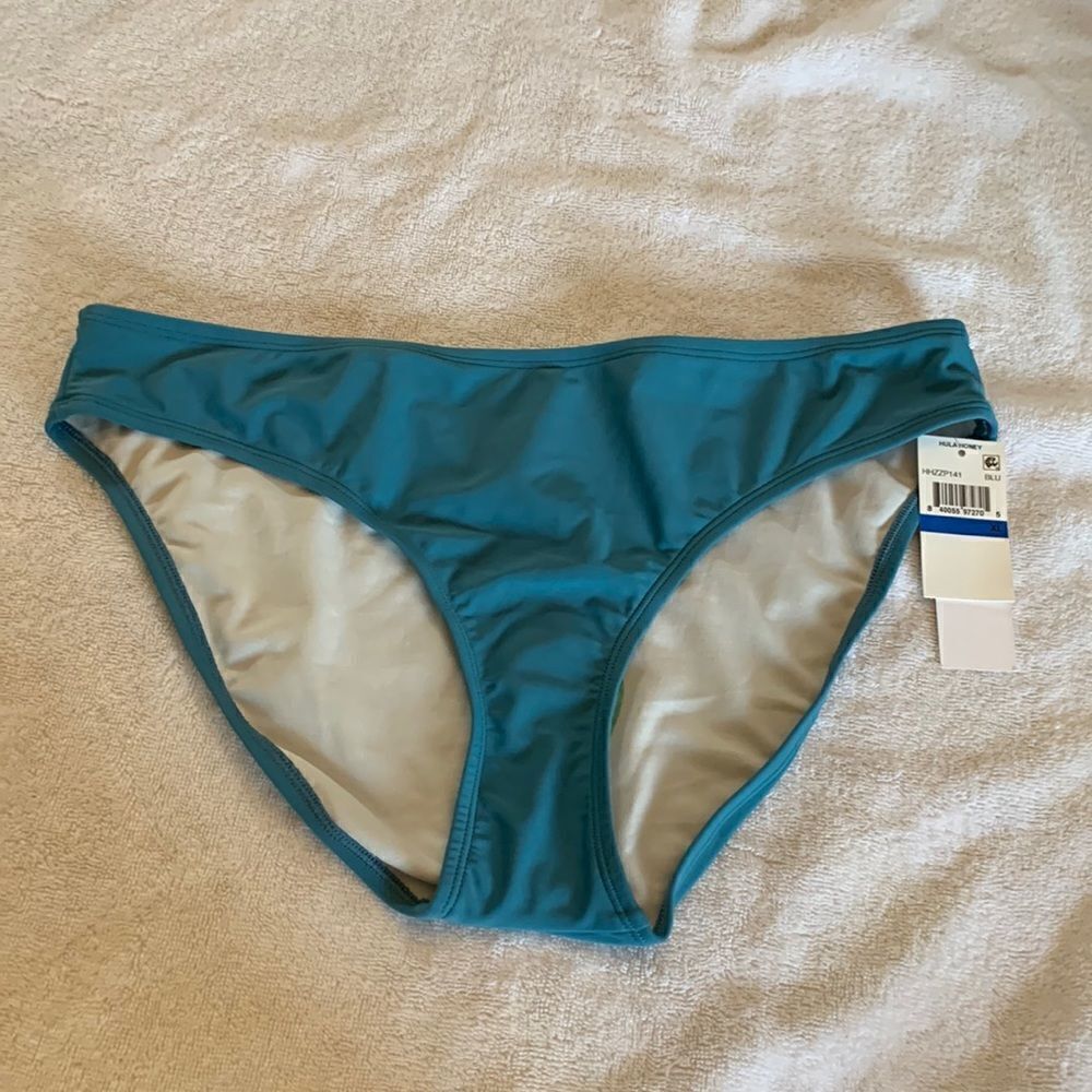 Hula Honey Blue bikini bottoms Size XL NWT